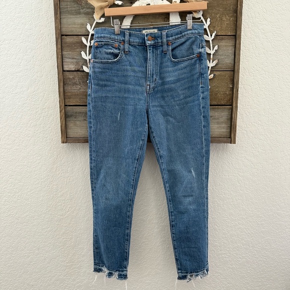 Madewell Denim - Madewell The High Rise Slim Boy Jean stretchy denim size 26